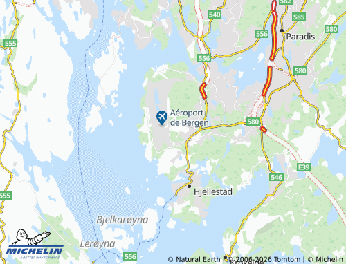 Mapa MICHELIN Liland - ViaMichelin