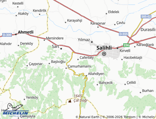 MICHELIN Caferbey map - ViaMichelin
