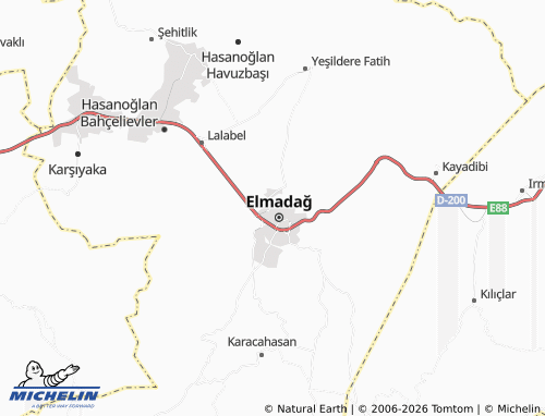 Mappa MICHELIN Gümüşpala - ViaMichelin