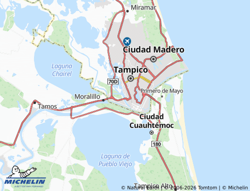 Mappa MICHELIN Pescadores - ViaMichelin