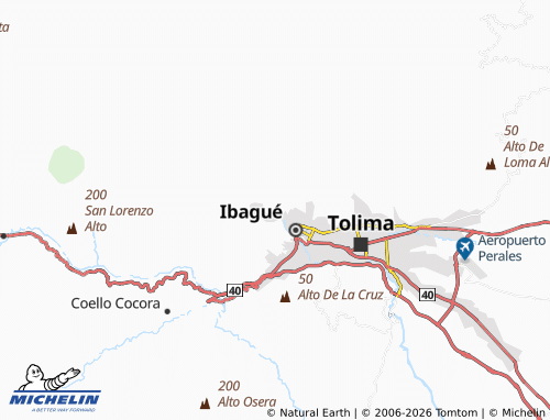 MICHELIN La Coqueta map - ViaMichelin