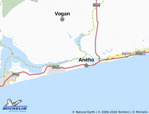 MICHELIN Akoda map - ViaMichelin