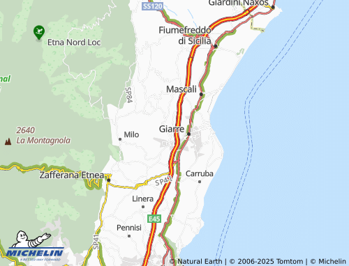 Mappa MICHELIN Coste - ViaMichelin