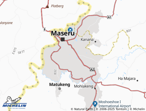 MICHELIN Lower Seoli map - ViaMichelin