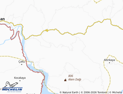 Mappa MICHELIN Akpınar - ViaMichelin