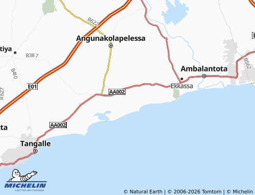 Carte MICHELIN Bataatha South - ViaMichelin