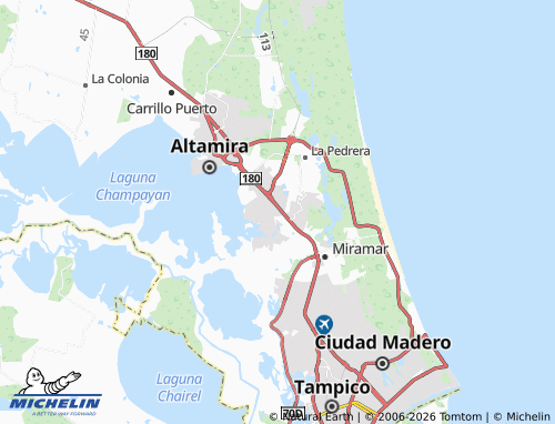 MICHELIN Los Encinos Residencial map - ViaMichelin