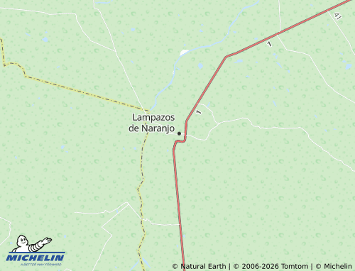 Mappa MICHELIN Centro de Lampazos de Naranjo - ViaMichelin