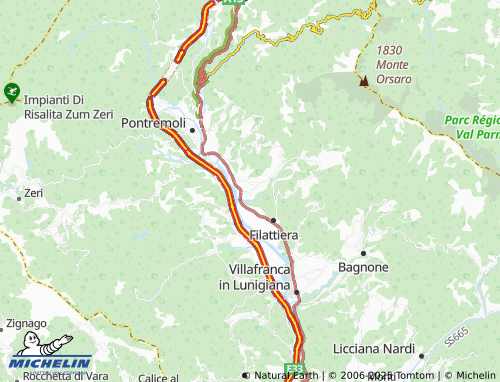 Mappa MICHELIN Cantiere-Ponticello - ViaMichelin