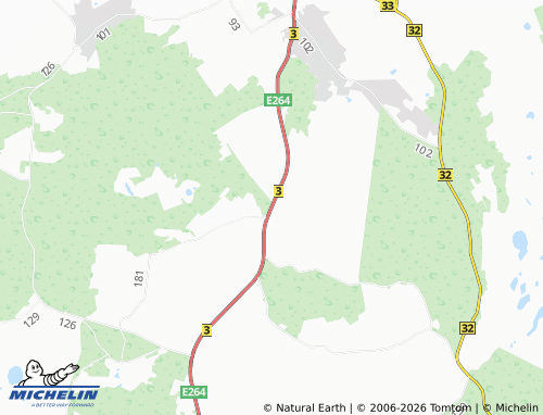 Mapa MICHELIN Jõetaguse - ViaMichelin