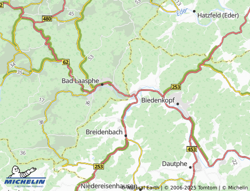 Mappa MICHELIN Amalienhütte - ViaMichelin