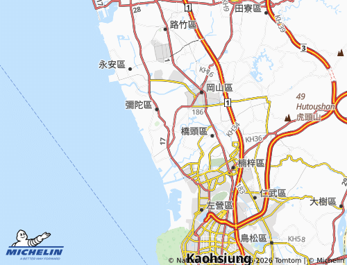 Kaart MICHELIN zi guan qu - ViaMichelin