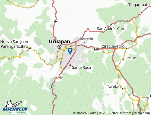 Mapa MICHELIN La Mujer Campesina - ViaMichelin