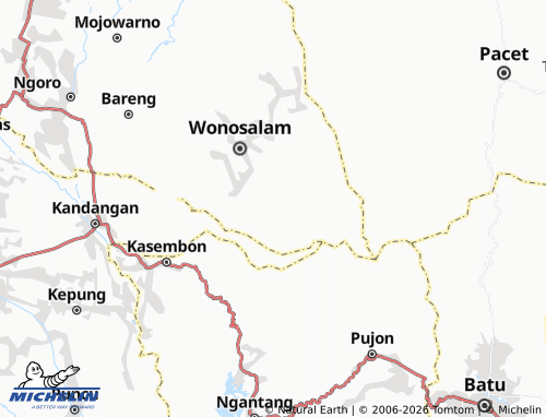 MICHELIN Jarak map - ViaMichelin