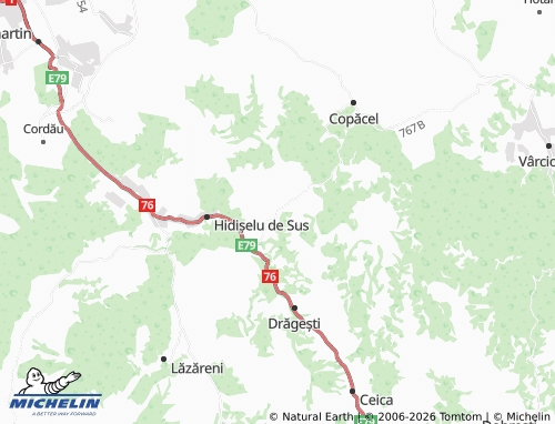 Carte MICHELIN Tășad - ViaMichelin