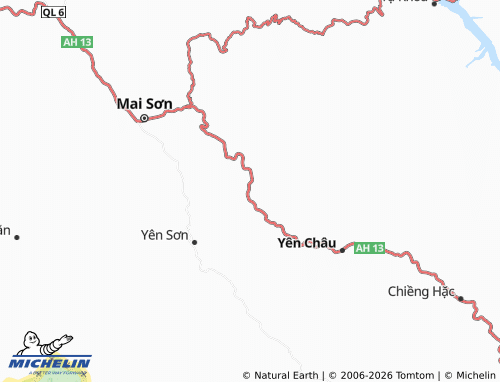Mapa MICHELIN Chiềng Sàng - ViaMichelin