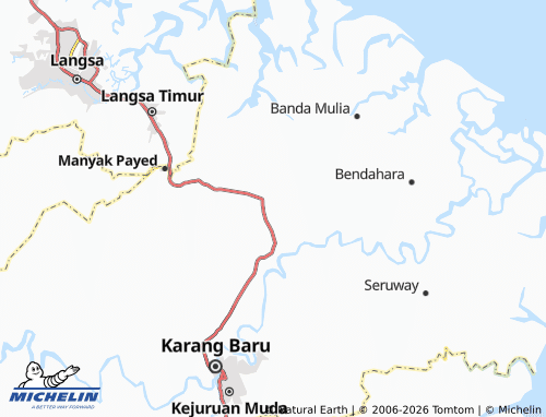 Mappa MICHELIN Matang Teupah - ViaMichelin