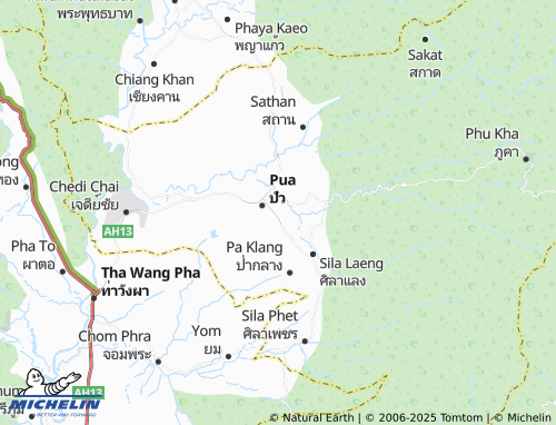 MICHELIN Wora Nakhon map - ViaMichelin