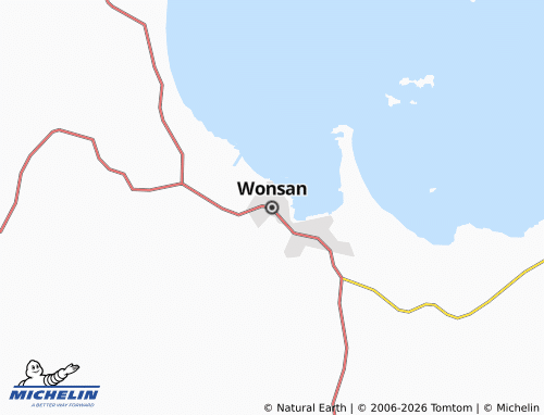 MICHELIN-Landkarte Wonsan - ViaMichelin