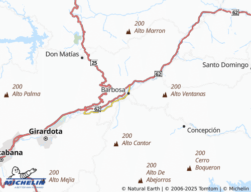 MICHELIN La Esmeralda map - ViaMichelin