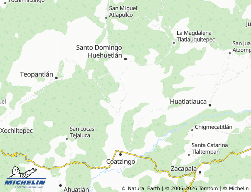 Mappa MICHELIN San Martín Atempan - ViaMichelin