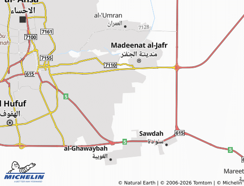 MICHELIN Al Riyadh 4th map - ViaMichelin