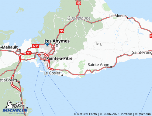 Mapa MICHELIN Grand Bois - ViaMichelin