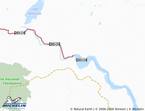 MICHELIN Puerto Fui map - ViaMichelin