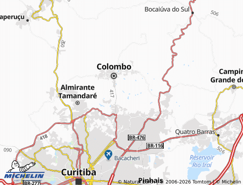 Mapa MICHELIN Embu - ViaMichelin