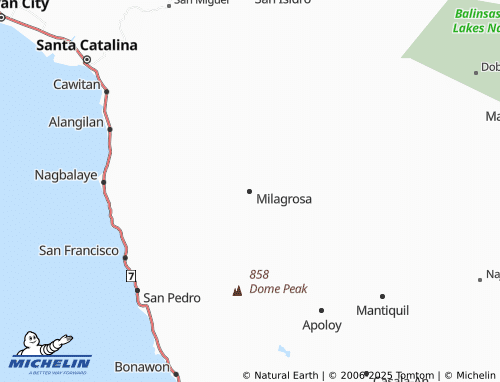 MICHELIN Milagrosa map - ViaMichelin