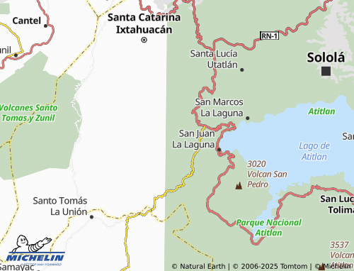 MICHELIN Santa María Visitación map - ViaMichelin