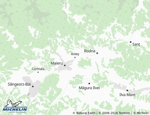 Mappa MICHELIN Anieș - ViaMichelin