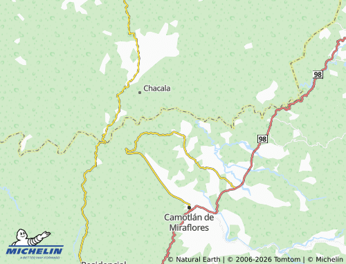 Mapa MICHELIN Manuel Ávila Camacho - ViaMichelin