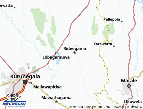 MICHELIN Rambukandana map - ViaMichelin