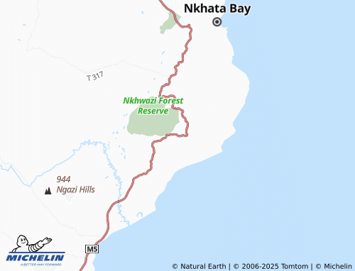 MICHELIN Ching'oma map - ViaMichelin