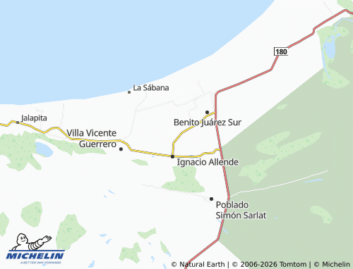 Mappa MICHELIN Miguel Hidalgo Segunda Sección - ViaMichelin