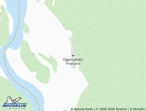 MICHELIN-Landkarte Ogorodtakh - ViaMichelin