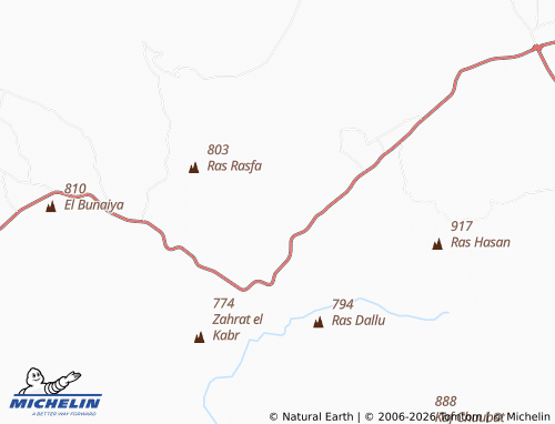 Mappa MICHELIN Abu Karat - ViaMichelin