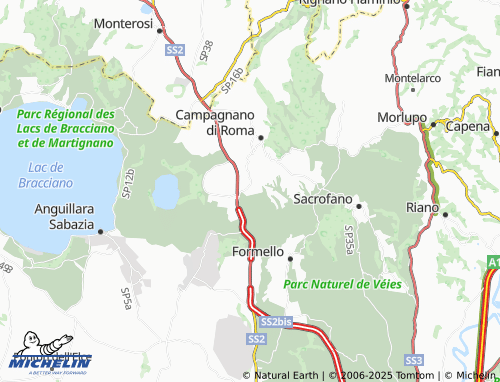 MICHELIN Poggio dell'Ellera map - ViaMichelin