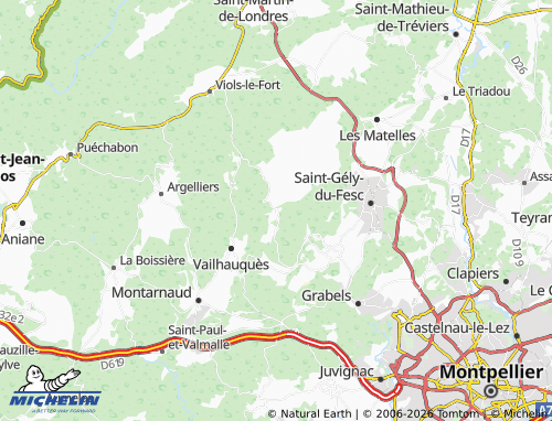 Mappa MICHELIN Murles - ViaMichelin