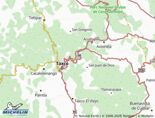 Kaart MICHELIN La Quebradora - ViaMichelin