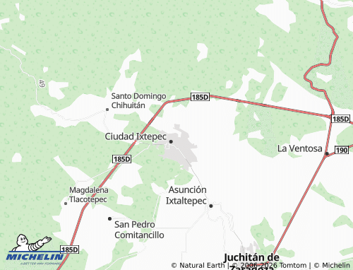 Kaart MICHELIN Cuarta - ViaMichelin