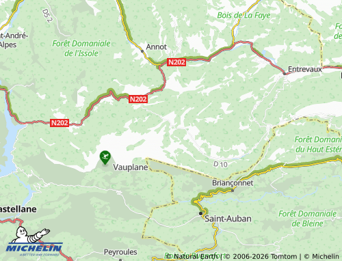 MICHELIN Ubraye map - ViaMichelin