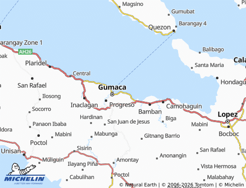 MICHELIN Buensuceso map - ViaMichelin