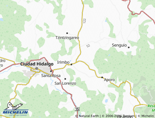 Mapa MICHELIN Cristo Rey - ViaMichelin