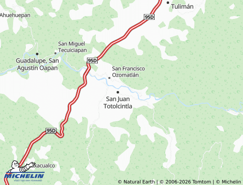 Mappa MICHELIN Tierra Blanca - ViaMichelin