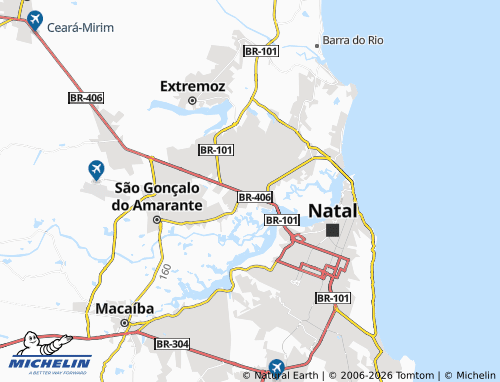 Mapa MICHELIN Igapó - ViaMichelin