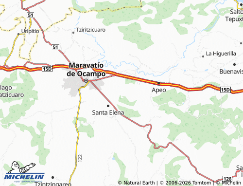 Mappa MICHELIN El Tejero - ViaMichelin