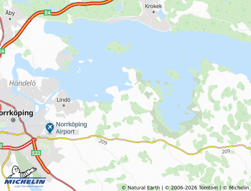 Carte MICHELIN Stora Sidus - ViaMichelin