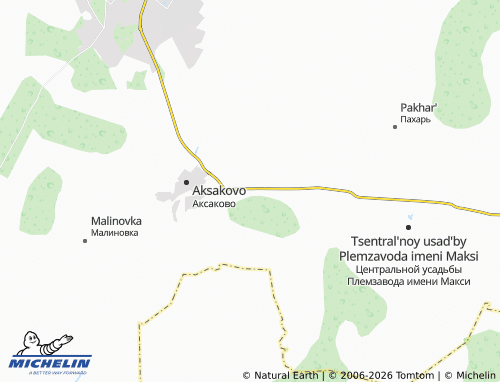 MICHELIN-Landkarte Kum-Kosyak - ViaMichelin